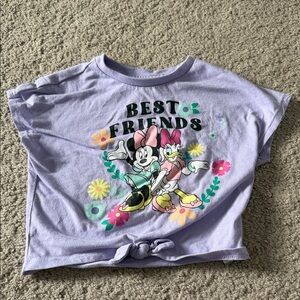 Disney Lavender Minnie Toddler Shirt